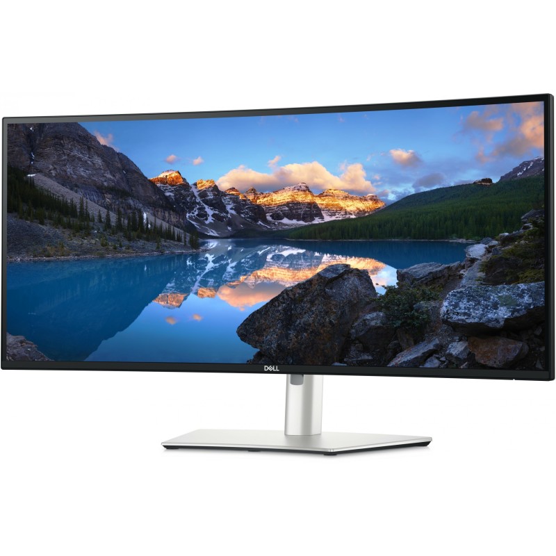 Dell UltraSharp U3425WE - 34.1" (86.7 cm) UWQHD Curved IPS 3440x1440, 120Hz, USB-C PD 90W, DP 1.4 & HDMI 2.1, Black/Silver