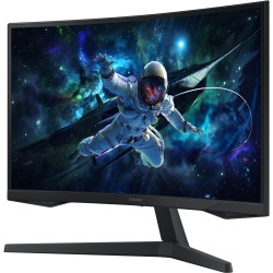 Samsung Odyssey G5 S27CG554EU - 27-inch QHD (2560x1440) VA Curved 1000R, 165Hz, 1ms, HDR10, HDMI 2.0 + DP1.2, Black