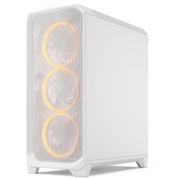 Fractal Design Meshify 3 - White - Tempered Glass, RGB, E-ATX/ATX Support, Front USB-C — Buy in Cyprus with Fast Delivery