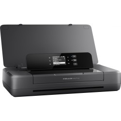HP Officejet 200 Mobile - Color Thermal Inkjet Printer - Black, 128MB, 525MHz, A4, USB & Wi-Fi