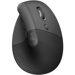 Logitech Lift for Business - Vertical Ergonomic Mouse - Right-Hand, Graphite, 4000 DPI, Bluetooth & 2.4GHz