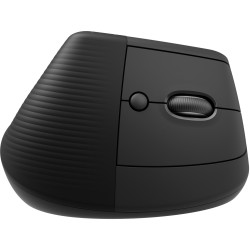 Logitech Lift for Business - Vertical Ergonomic Mouse - Right-Hand, Graphite, 4000 DPI, Bluetooth & 2.4GHz