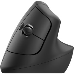 Logitech Lift for Business - Vertical Ergonomic Mouse - Right-Hand, Graphite, 4000 DPI, Bluetooth & 2.4GHz