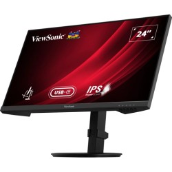 ViewSonic VG2409-MHDU-2 - 23.8-inch FHD IPS 100Hz Monitor - HDMI, DP, USB-C, HDR10, Black — Buy in Cyprus with Fast Delivery