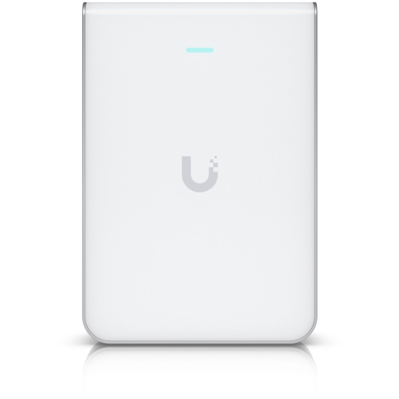 Ubiquiti UniFi U7-Pro Wall - Wi‑Fi 7 Tri-Band Access Point, White, Internal Antennas, 2.5GbE