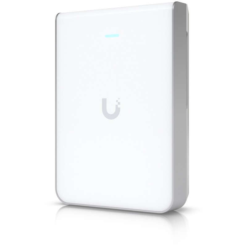 Ubiquiti UniFi U7-Pro Wall - Wi‑Fi 7 Tri-Band Access Point, White, Internal Antennas, 2.5GbE