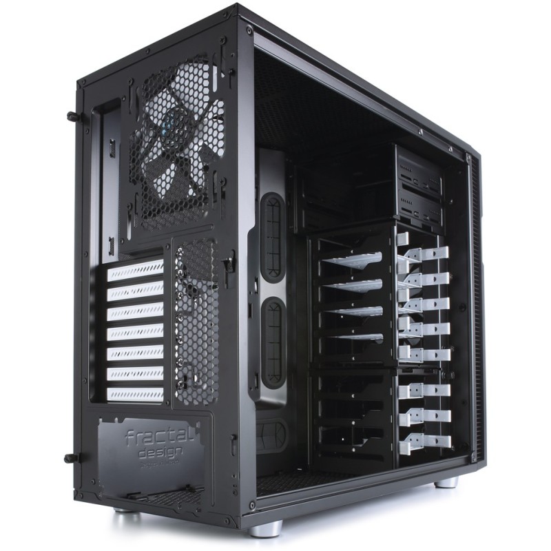 Fractal Design Define R5 - Mid Tower PC Case - Black, ATX/mATX/Mini-ITX, 440mm GPU, 180mm CPU