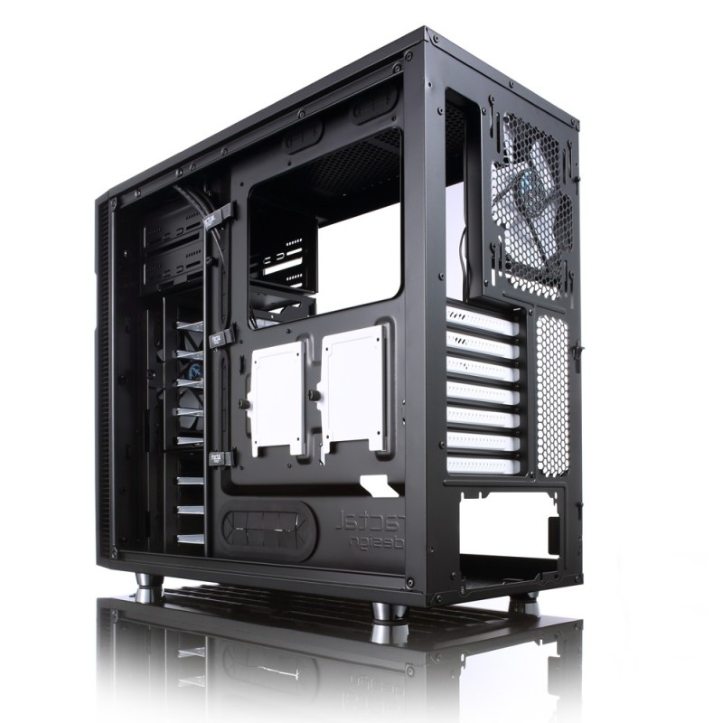 Fractal Design Define R5 - Mid Tower PC Case - Black, ATX/mATX/Mini-ITX, 440mm GPU, 180mm CPU