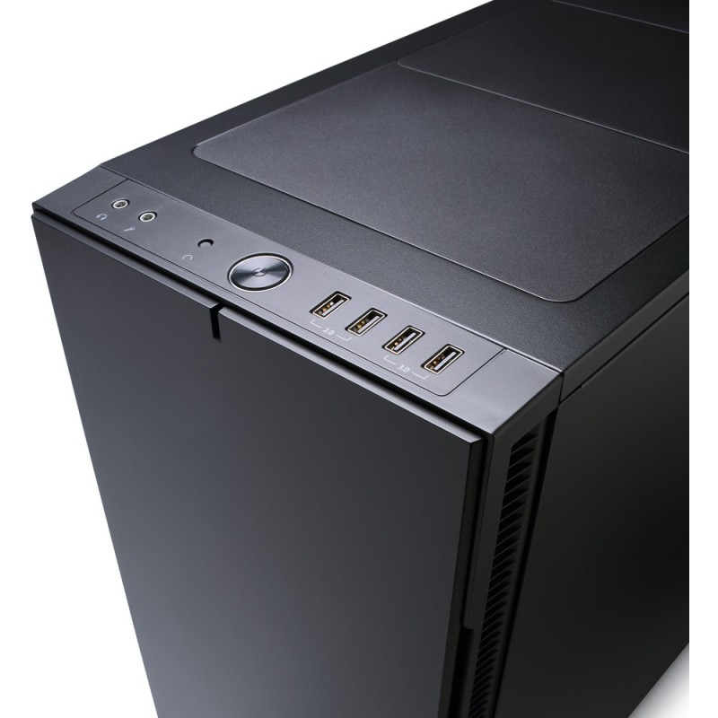 Fractal Design Define R5 - Mid Tower PC Case - Black, ATX/mATX/Mini-ITX, 440mm GPU, 180mm CPU
