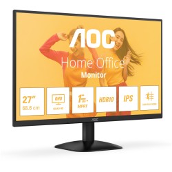 AOC Q27B35E - 27-inch QHD IPS Monitor, 75Hz, 4ms GTG, HDMI 1.4 & DP1.4, Black — Buy in Cyprus with Fast Delivery