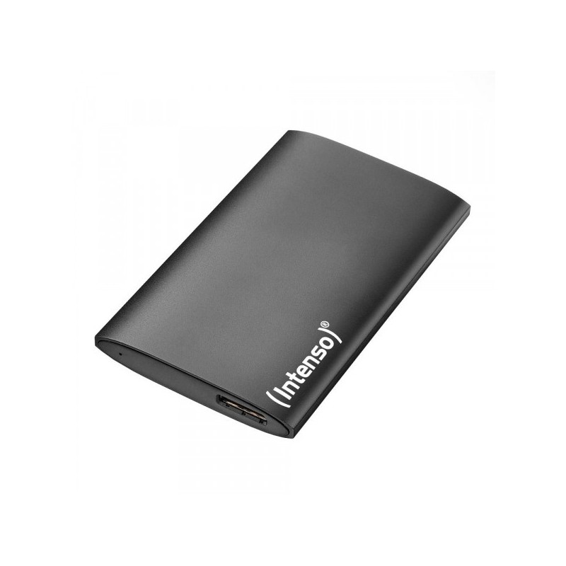Intenso PREMIUM 500GB Portable SSD - Model 3823451 - USB 3.2 Gen1 (USB-A), Black, 1.8-inch Aluminum
