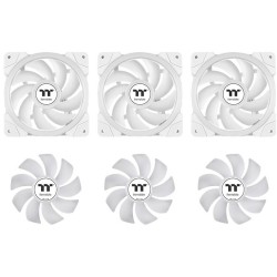 Thermaltake MAGFloe 360 Ultra Snow Edition - AIO 360mm Liquid CPU Cooler - White, ARGB, TFT Display, 355W TDP