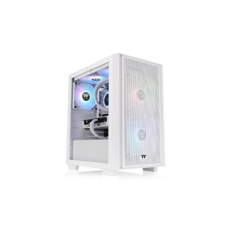 Thermaltake Versa H16 TG ARGB White - Versa H16 - White, Micro-ATX Tower — Buy in Cyprus with Fast Delivery