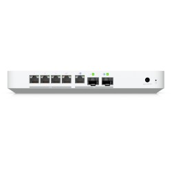 Unifi Cloud Gateway Fiber - UCG-Fiber - White, 3000 MB RAM, 2200 MHz CPU, 4x2.5G LAN, 1x10G SFP+, PoE+ 30W