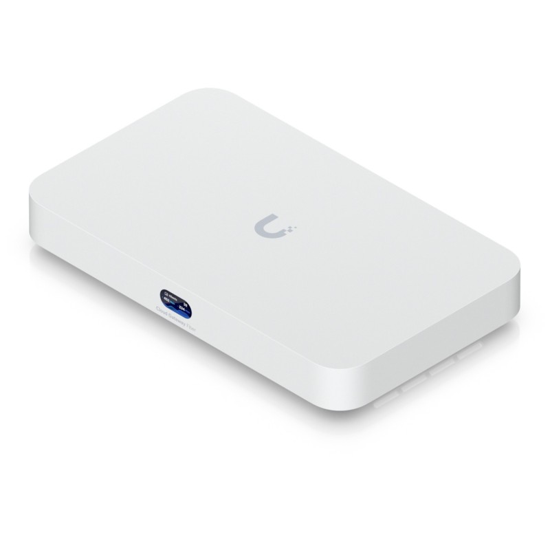 Unifi Cloud Gateway Fiber - UCG-Fiber - White, 3000 MB RAM, 2200 MHz CPU, 4x2.5G LAN, 1x10G SFP+, PoE+ 30W