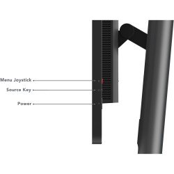 Lenovo ThinkVision P27q-30 - 27in QHD IPS Monitor, 2560x1440, HDR10, 350 cd/m², USB 3.2 Hub, DP1.4/HDMI2.0, Raven Black