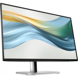 HP Series 5 Pro - 524pu - 23.8 inch FHD IPS Monitor, 100Hz, USB-C/DP/HDMI, 350 cd/m2, 5 ms, Black/Silver