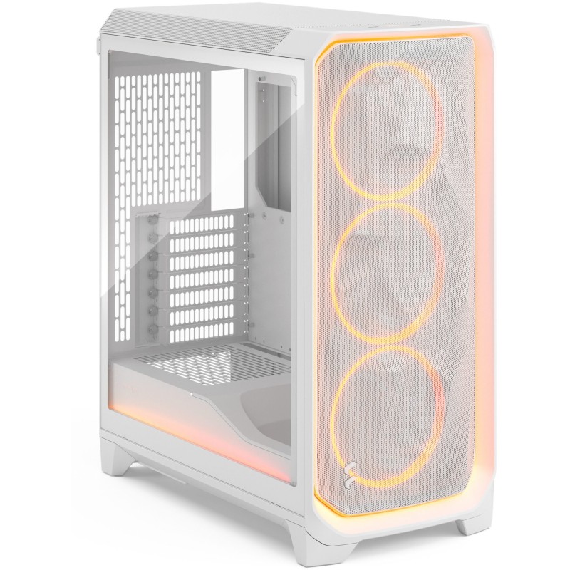 Fractal Meshify 3 Ambience Pro RGB - White Tempered Glass Mid-Tower Case, E-ATX/ATX Support — Buy in Cyprus with Fast Delivery