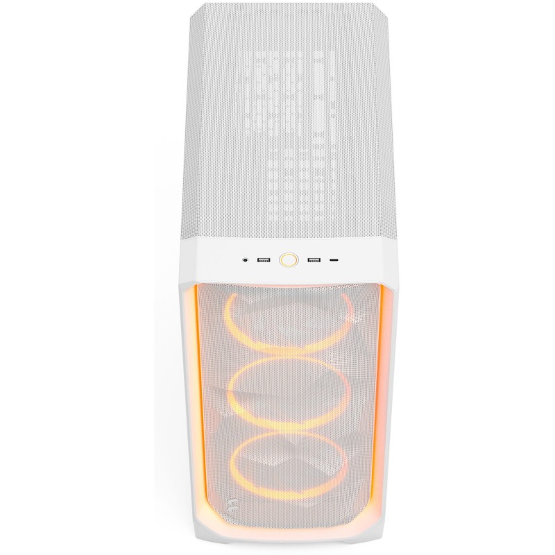 Fractal Meshify 3 Ambience Pro RGB - White Tempered Glass Mid-Tower Case, E-ATX/ATX Support — Buy in Cyprus with Fast Delivery