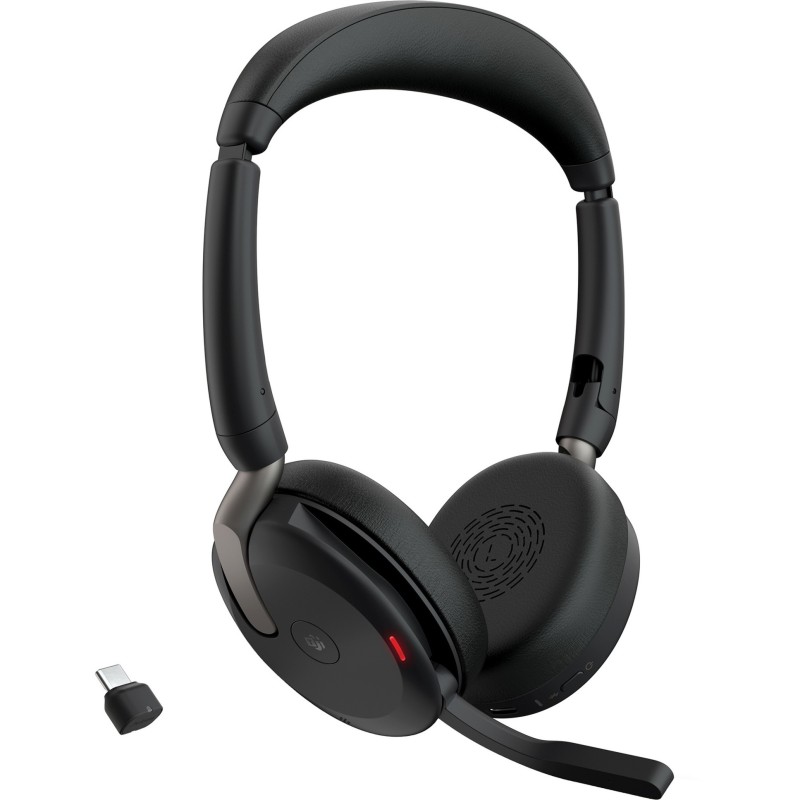 Jabra Evolve2 65 Flex MS Stereo Bluetooth - Evolve2 65 - (Black) — Buy in Cyprus with Fast Delivery