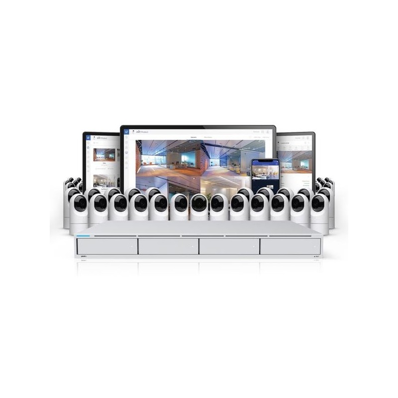 UbiQuiti UniFi Protect Network Video Recorder - UNVR - Grey, 4 GB RAM, 1.7 GHz CPU, 4 channels