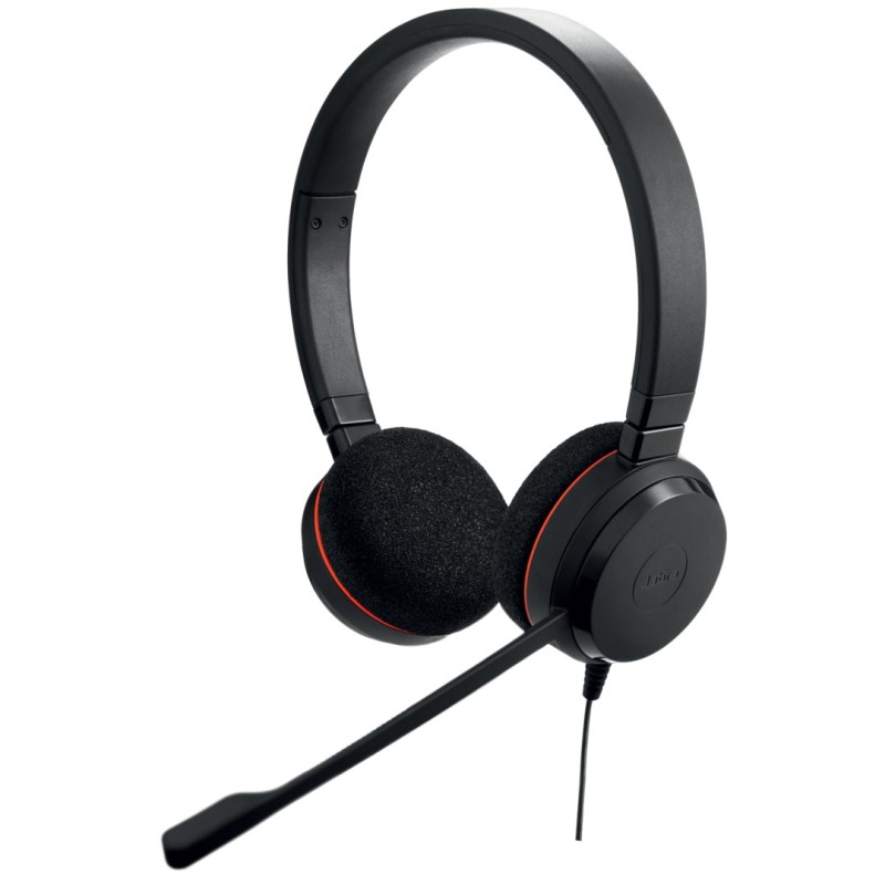 Jabra Evolve 20 SE MS Stereo Headset - Evolve 20 SE - Black — Buy in Cyprus with Fast Delivery