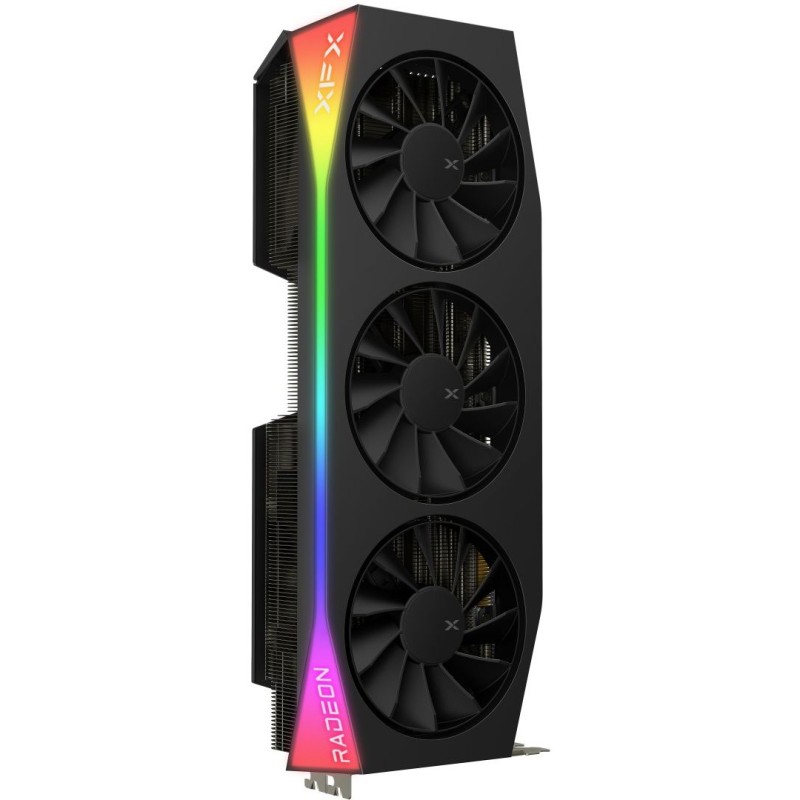 RX 9070 XT 16GB XFX Mercury Gaming RGB OC GDDR6 3-Fan - RX 9070 XT - Black, 16GB GDDR6, PCIe 5.0