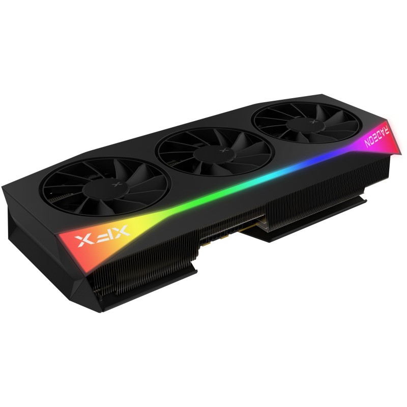 RX 9070 XT 16GB XFX Mercury Gaming RGB OC GDDR6 3-Fan - RX 9070 XT - Black, 16GB GDDR6, PCIe 5.0