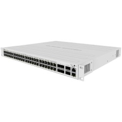 MikroTik CRS354-48P-4S+2Q+RM - 48x PoE Gigabit, 4xSFP+, 2xQSFP+, RM, 1U, Managed L3 — Buy in Cyprus with Fast Delivery