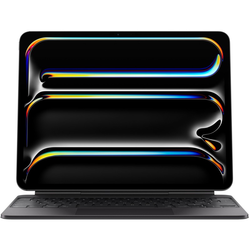 Apple Magic Keyboard iPad Pro 13 - M4 - Black, German QWERTZ, Scissor switches, Trackpad, USB-C