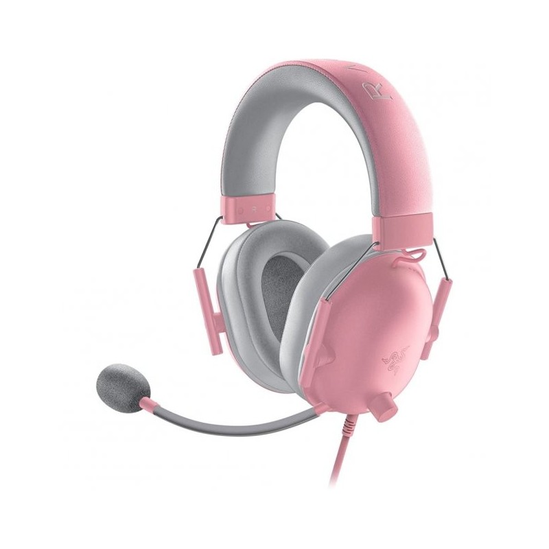 Razer BlackShark V2 X Pink - V2 X - (Pink, 1.3 m wired, 240 g) — Buy in Cyprus with Fast Delivery
