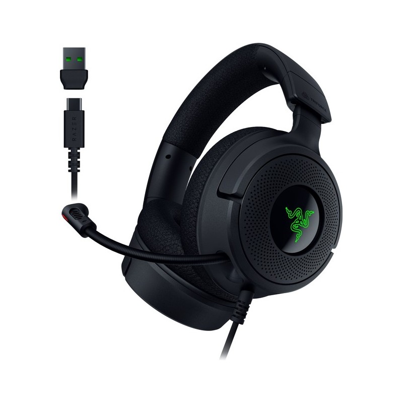 Razer Kraken V4 X wired Gaming Headset - V4 X - Black — Buy in Cyprus with Fast Delivery