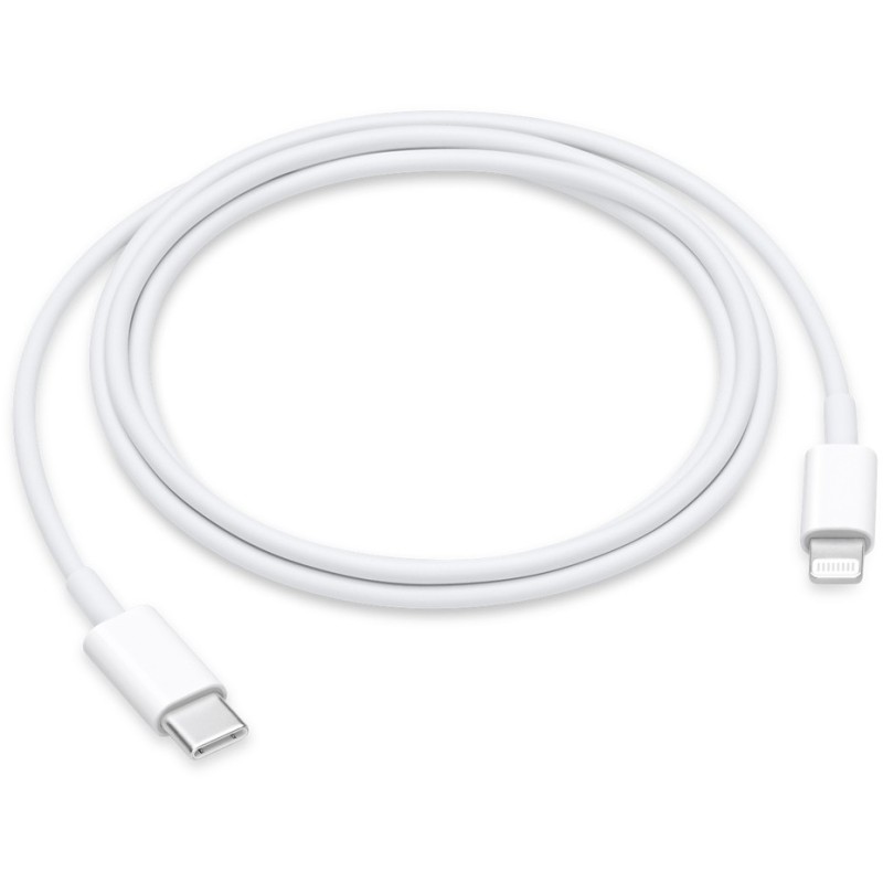 Apple USB-C to Lightning Cable 1m - MUQ93ZM A - White — Buy in Cyprus with Fast Delivery