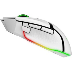 Razer Basilisk V3 Pro - Right-Handed Gaming Mouse - White, 30000 DPI, Tri-Mode Wireless/Bluetooth/USB-C