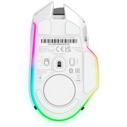 Razer Basilisk V3 Pro - Right-Handed Gaming Mouse - White, 30000 DPI, Tri-Mode Wireless/Bluetooth/USB-C