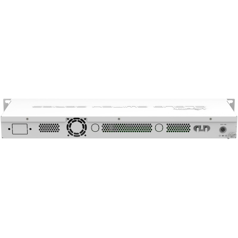 MikroTik CSS326-24G-2S+RM - CSS326-24G-2S+RM - White, 24x GbE, 2x SFP+, Passive PoE, 1U Rackmount