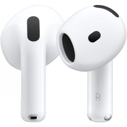 Apple AirPods 4 with Active Noise Cancellation - AirPods (4th Gen) - White, In-ear, Wireless, ANC