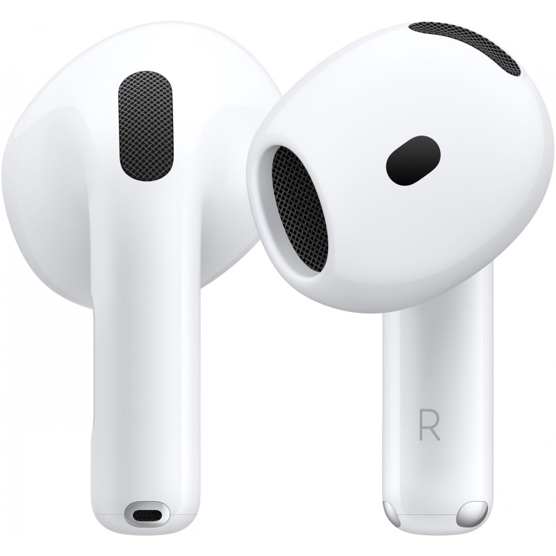 Apple AirPods 4 with Active Noise Cancellation - AirPods (4th Gen) - White, In-ear, Wireless, ANC
