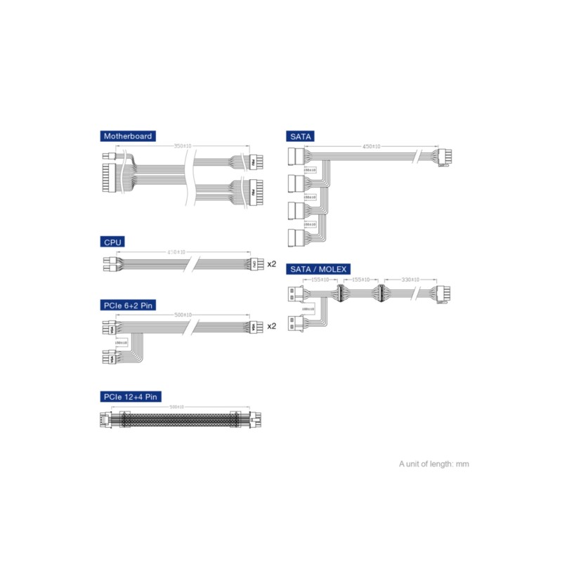 Fortron Dagger PRO 850W - Dagger PRO 850W - SFX, Fully Modular, 80+ Gold — Buy in Cyprus with Fast Delivery