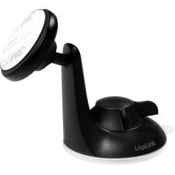 Logilink Magnetic Smartphone Holder - Compact Magnetic Car Mount (Black) — Buy in Cyprus with Fast Delivery