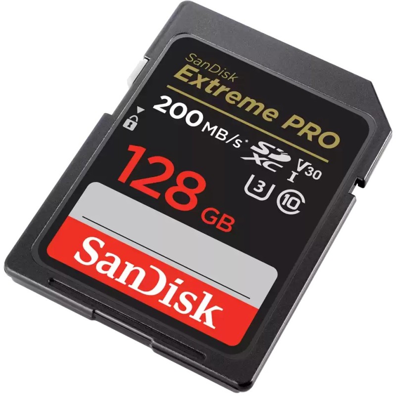 SanDisk Extreme Pro SDXC 128GB Card - SDXC, 128GB, up to 200 MB/s — Buy in Cyprus with Fast Delivery