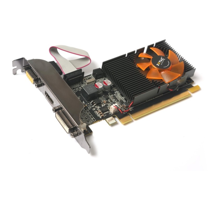 GeForce GT710 Graphics Card - GT710 - Low-Profile, 2GB DDR3, 1-Fan — Buy in Cyprus with Fast Delivery