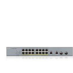 ZyXEL GS1350-M PoE+ Switch - GS1350-M - 16x Gigabit Ports, 131-250 W PoE Budget — Buy in Cyprus with Fast Delivery