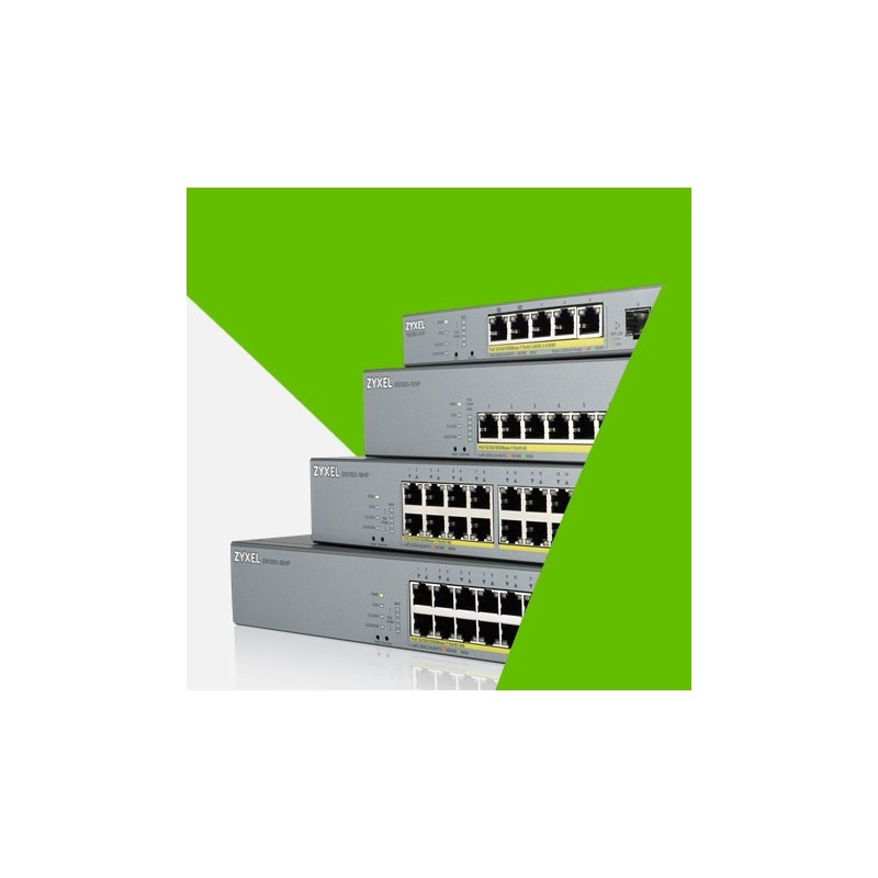 ZyXEL GS1350-M PoE+ Switch - GS1350-M - 16x Gigabit Ports, 131-250 W PoE Budget — Buy in Cyprus with Fast Delivery