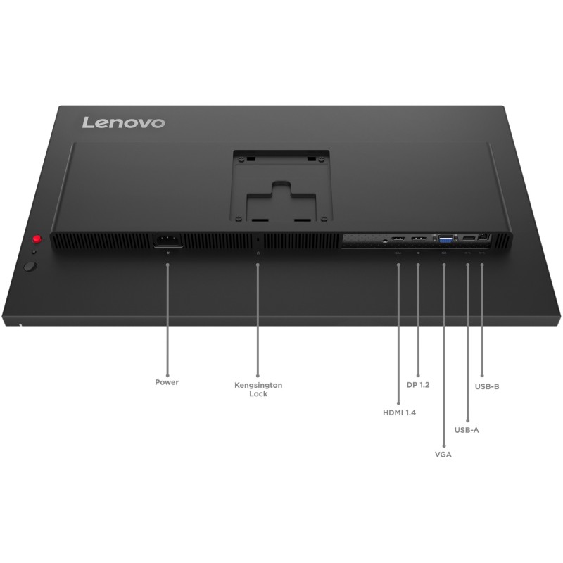 LENOVO ThinkVision T27-40 - T27-40 - 27 inch IPS FHD 1920x1080, 16:9, 300 cd/m², 1500:1, HDMI/DP/VGA/USB