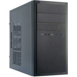 Chieftec Elox HT-01B-OP Mini-ITX Chassis - HT-01B-OP - Black compact aluminum desktop case — Buy in Cyprus with Fast Delivery