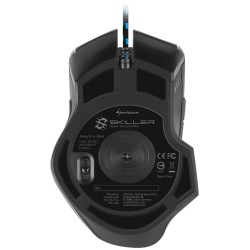 Sharkoon Skiller SGM1 Gaming Mouse - SGM1 - Wired, Ergonomic Right-Hand, 12 Programmable Buttons, Black