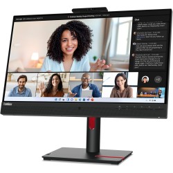 Lenovo ThinkVision T24mv-30 - T24mv-30 - 24 inch IPS FHD monitor, Flat, 75Hz, 4ms, HDMI/DP/USB-C, Black