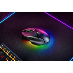 Razer Basilisk V3 Pro Wireless Gaming Mouse - Basilisk V3 Pro - Black, 26000 DPI, Tri-Mode, 11 Programmable Buttons