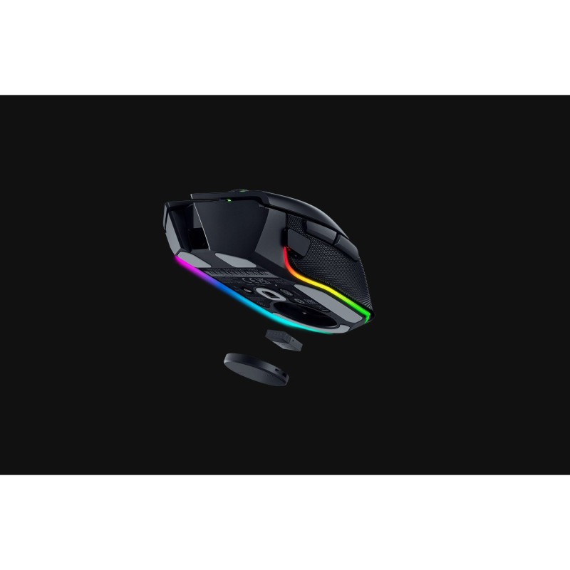 Razer Basilisk V3 Pro Wireless Gaming Mouse - Basilisk V3 Pro - Black, 26000 DPI, Tri-Mode, 11 Programmable Buttons